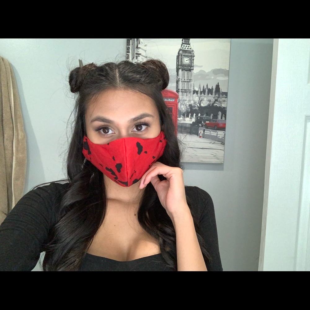 100% COTTON POCKET FACE MASK